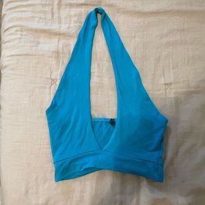 Blue tank top
